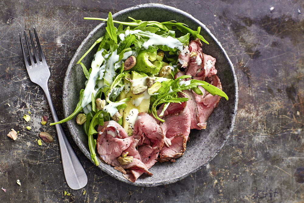 Gesunde Rezepte: Rucola-Roastbeef-Salat - A Man's World - Food