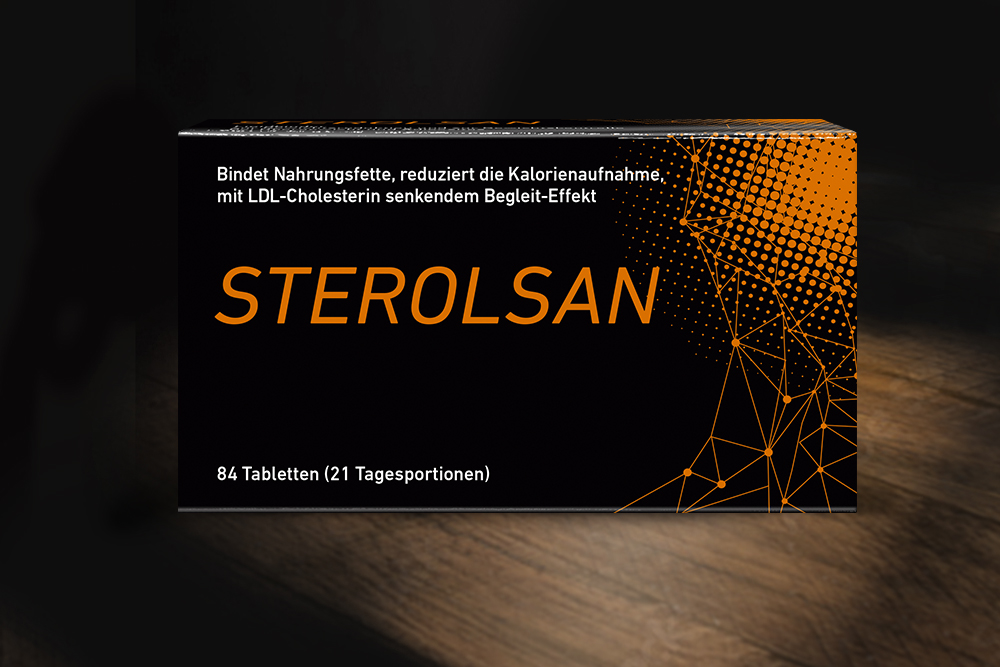 Sterolsan - Lipidbinder zur Gewichtsreduktion und Gewichtskontrolle